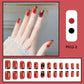 24PCS/Box With Butterfly Decorations Artficial Press On Fake Nails Kit